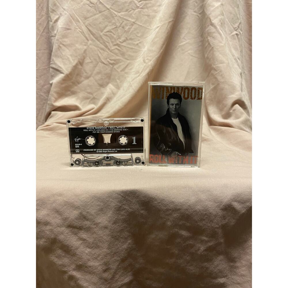 Steve Winwood: Roll With It Cassette, 1988 Virgin Records Tested
